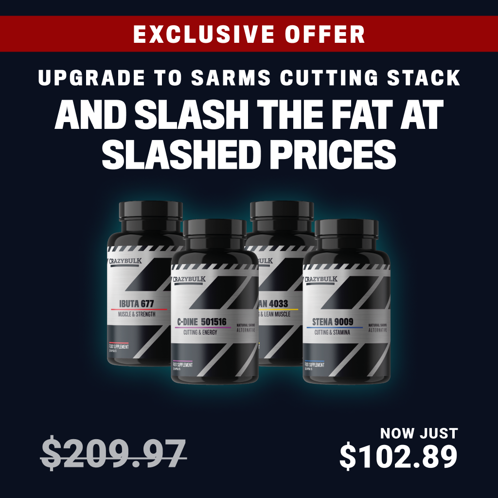 Exclusive Offer Upgrade To The Sarms Cutting Stack Crazybulk Usa 9518