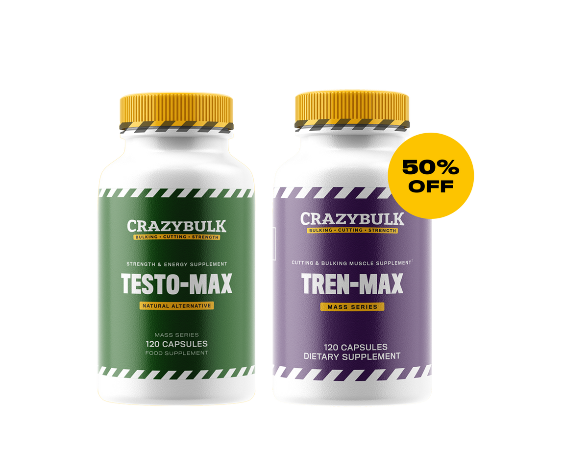 TESTOMAX + TRENMAX CrazyBulk USA