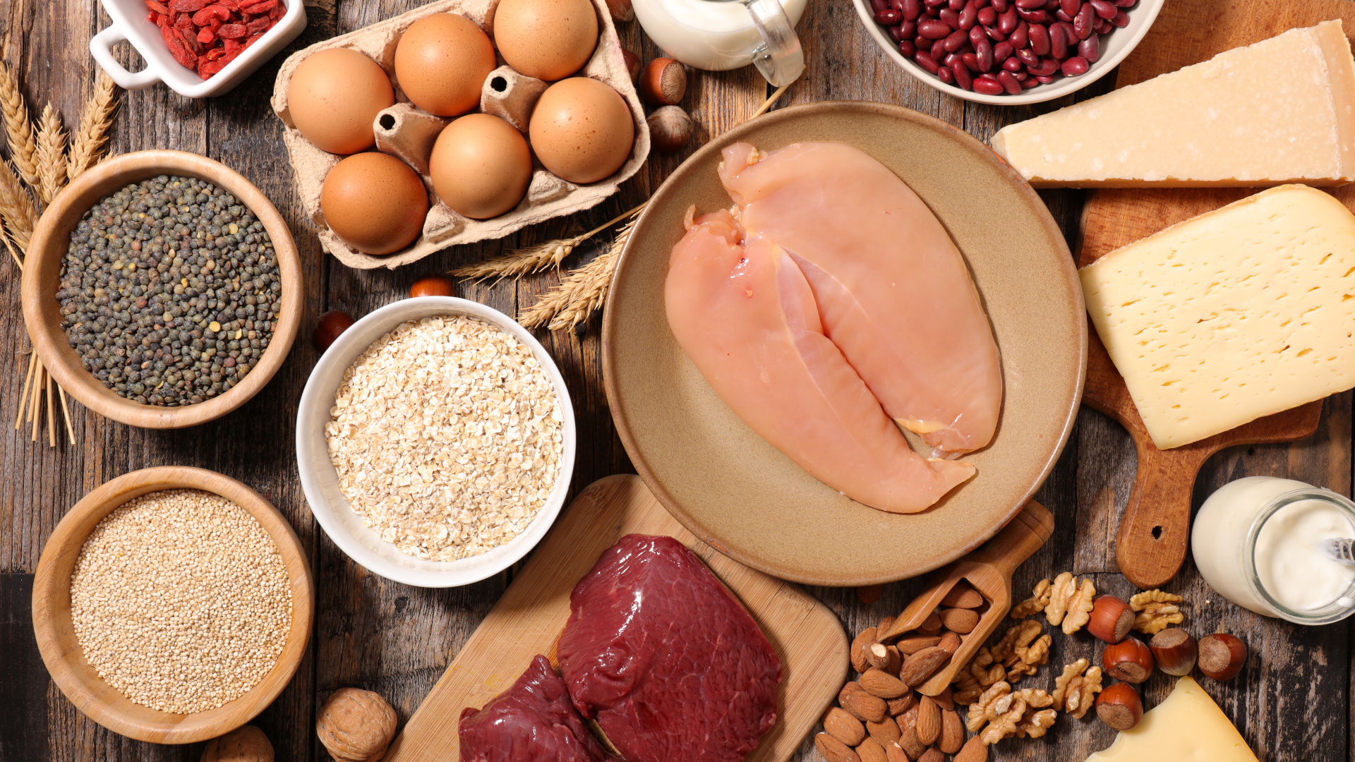 High Protein Foods for muscle building