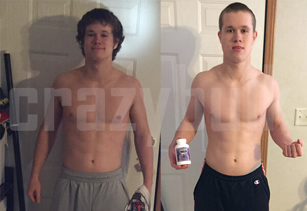LUCAS GOT STRONGER WITH TREN-MAX IN LESS THAN 2 WEEKS!