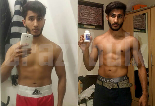 EMRAN IS LOVING HIS LOSS IN BODY FAT WITH WIN-MAX!